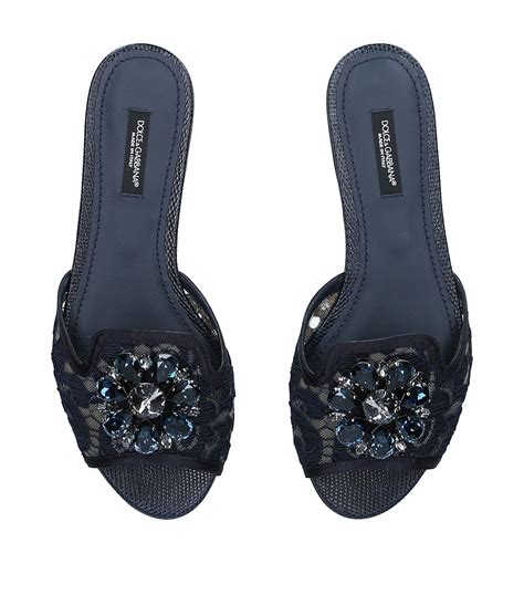 dolce gabbana bianca sandals|dolce and gabbana embellished sandals.